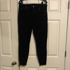 Kut from the Kloth Black Skinny Jeans "Carlo" ankle skinny